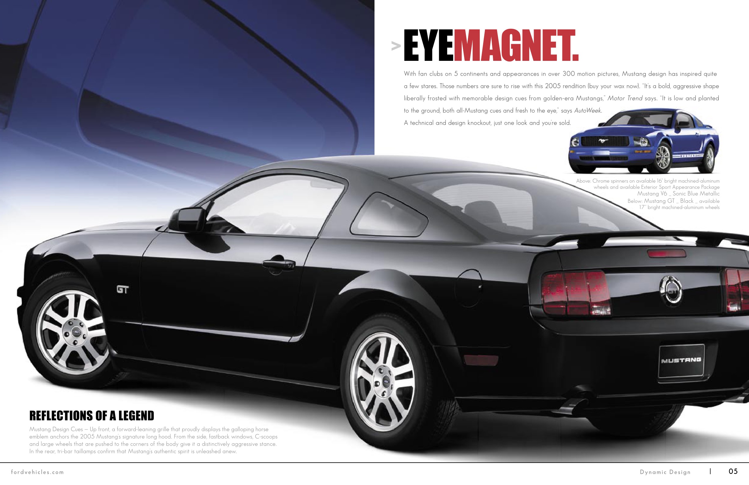 2005 Ford Mustang Brochure Page 8